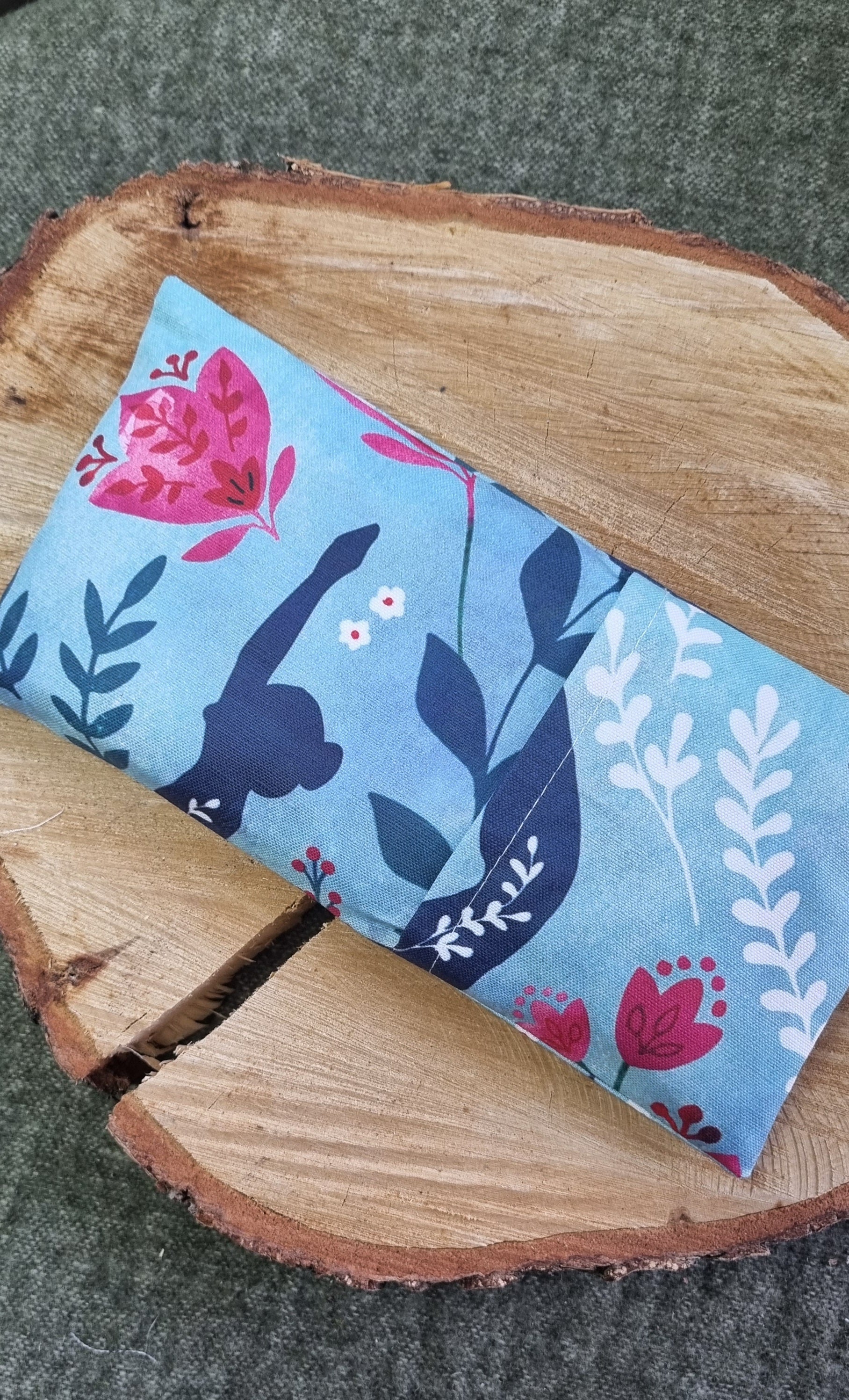 BLUE GARDEN -Augenkissen mit Lavendelduft